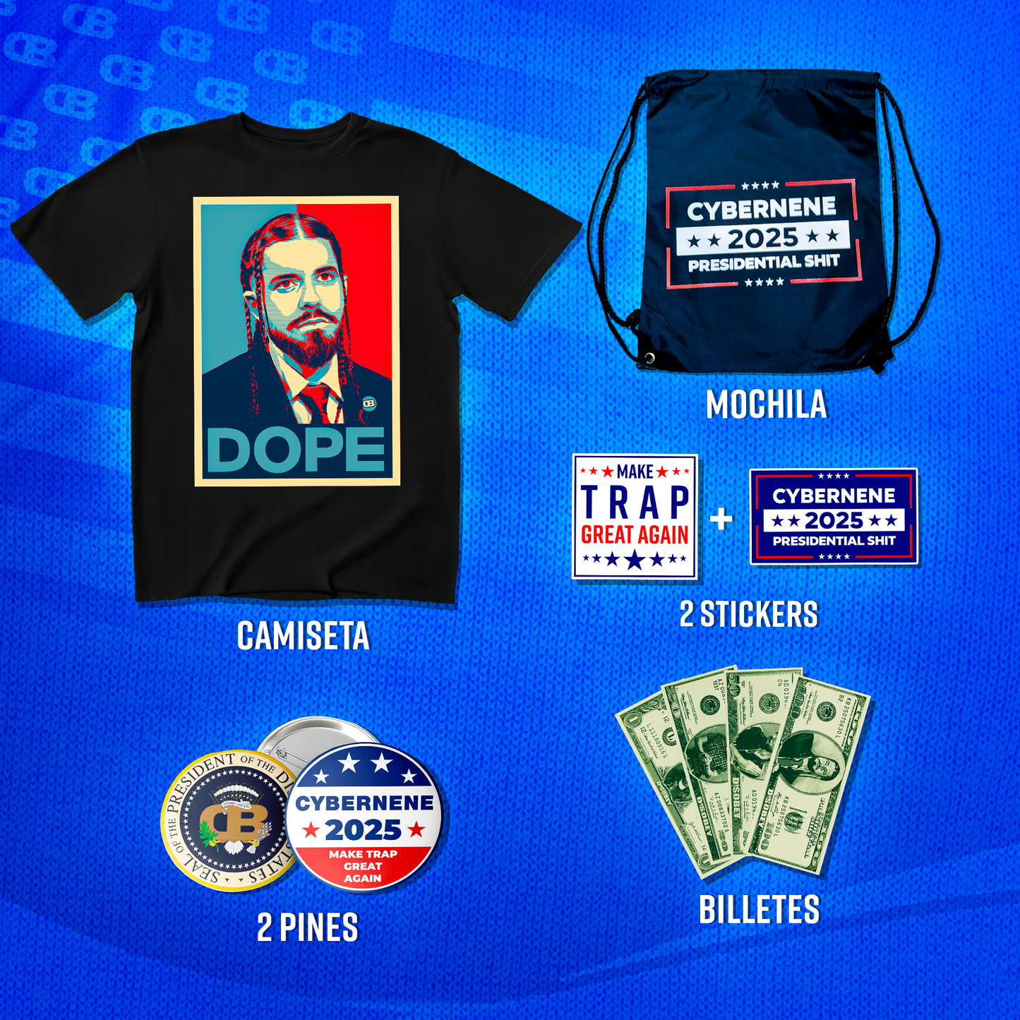 Pack DOPE - EL PRESIDENTE